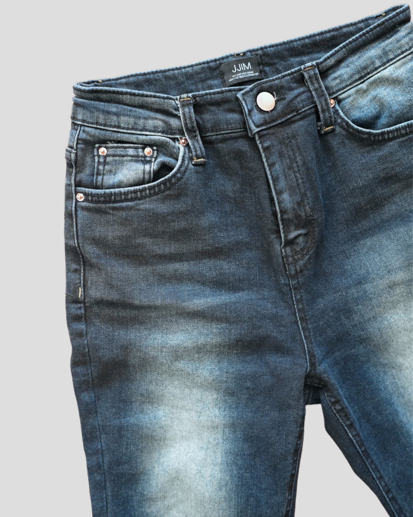 Super slim fit high waist boot cut jeans