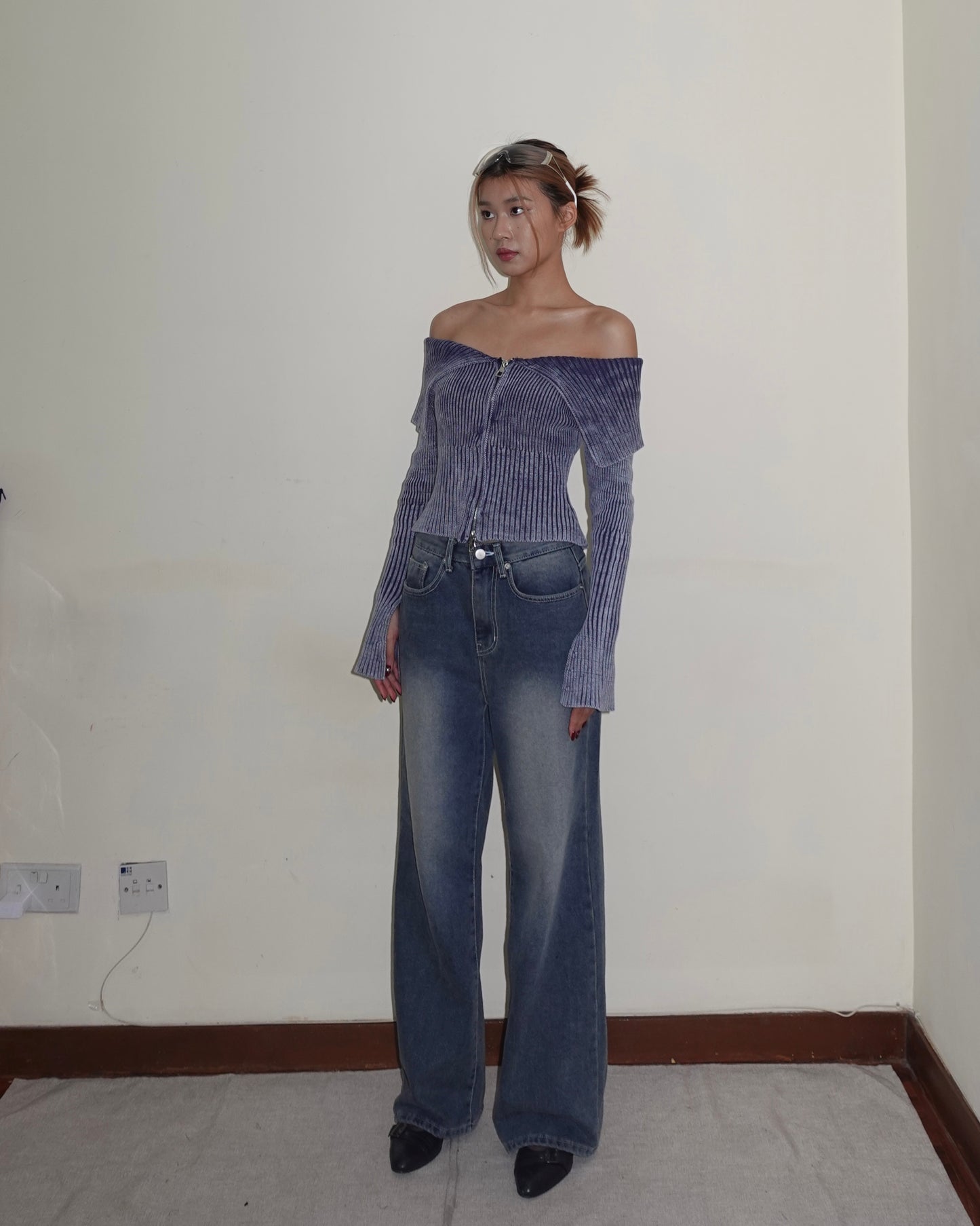 Annika wide leg jeans