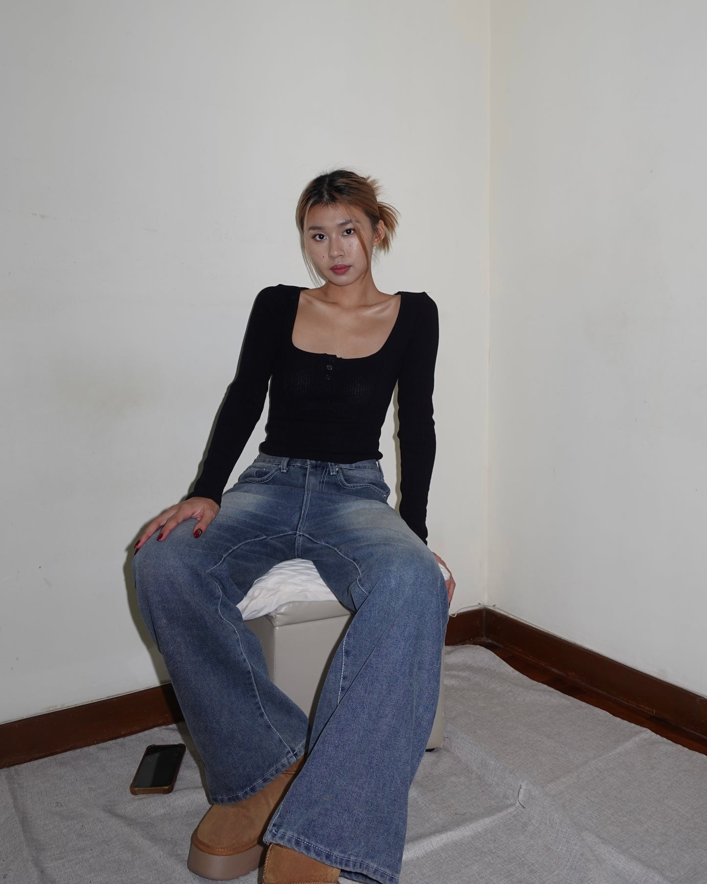 Annika wide leg jeans