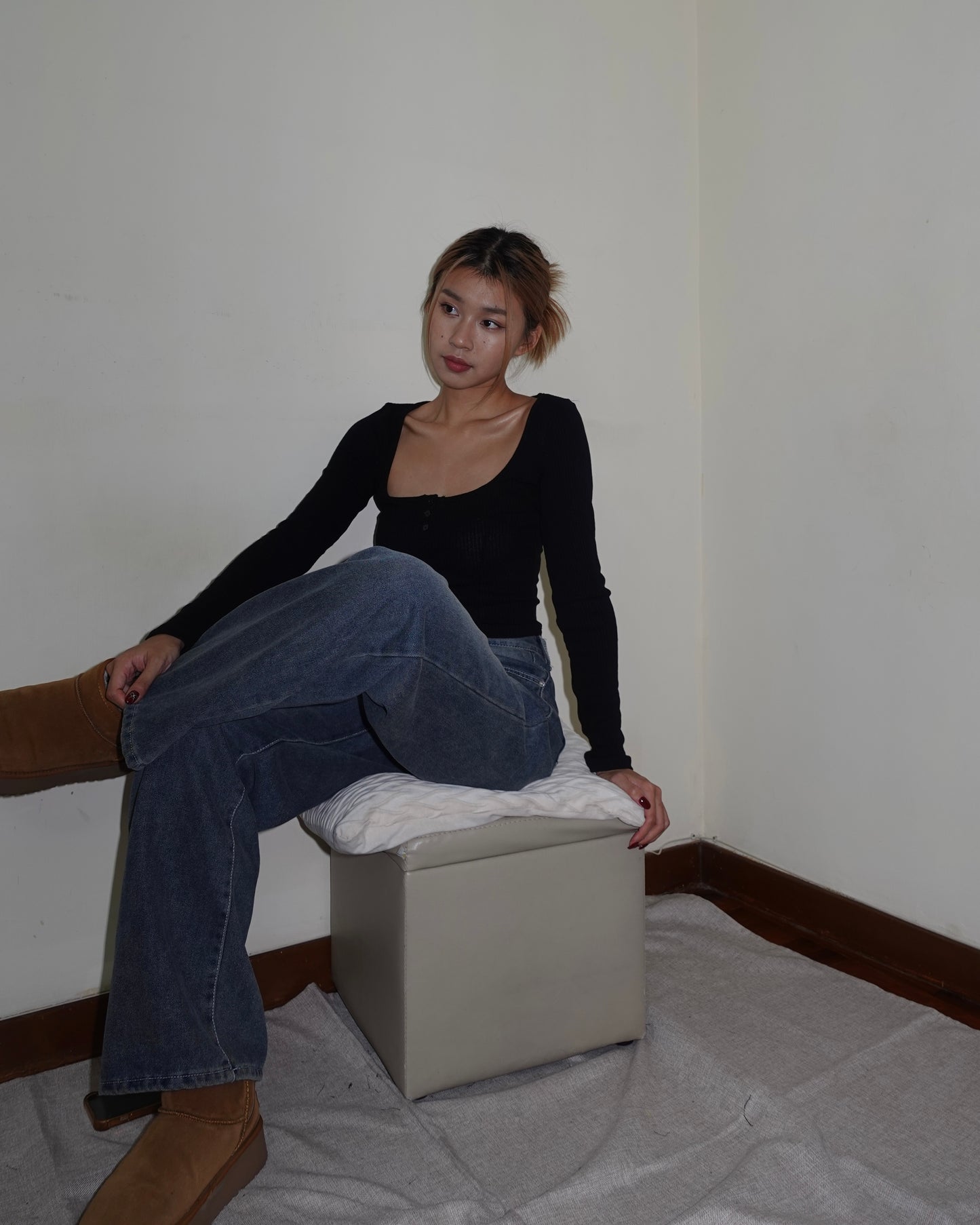 Annika wide leg jeans