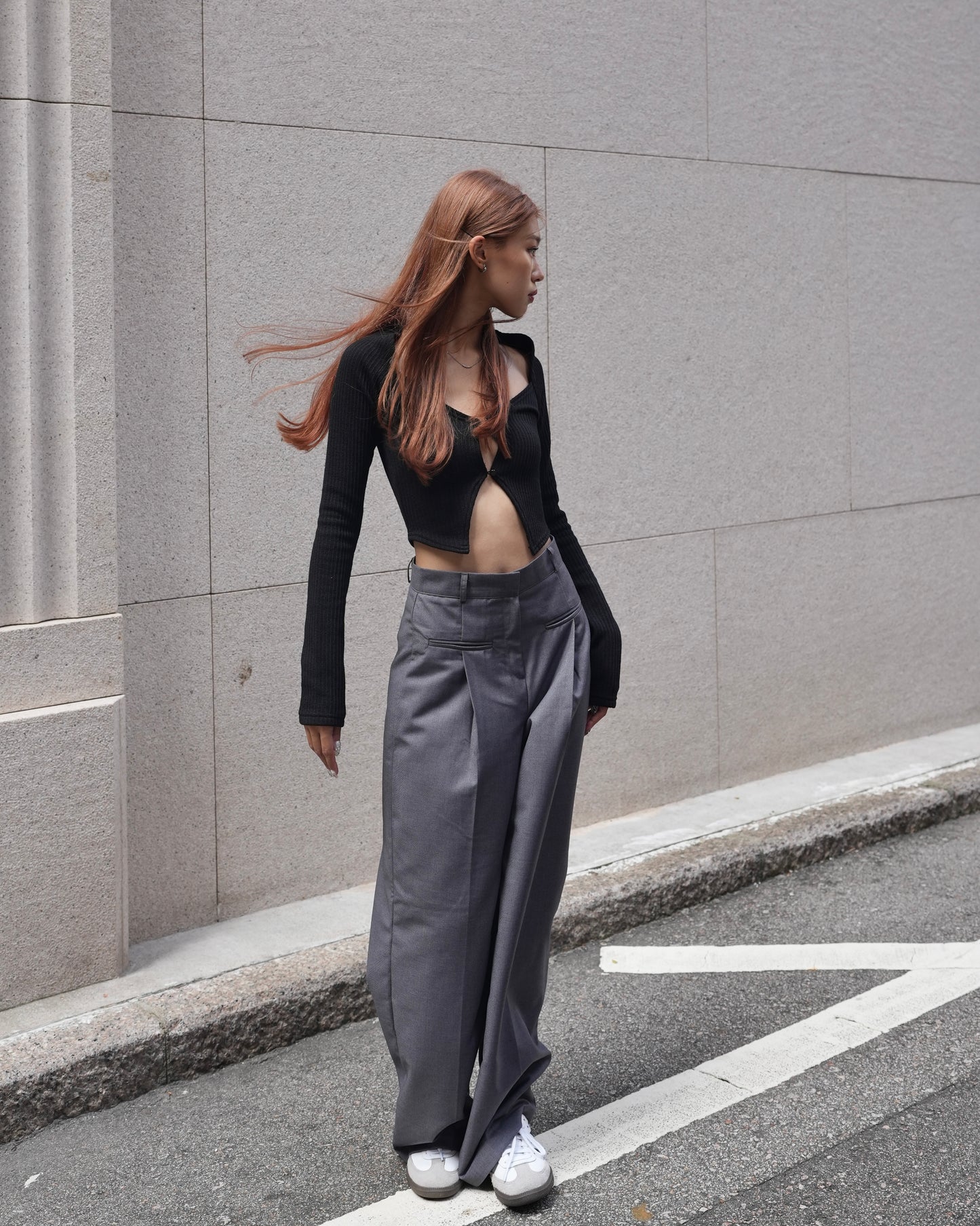 Jovi low-cut cardigan