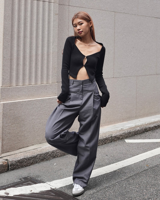 Jovi low-cut cardigan