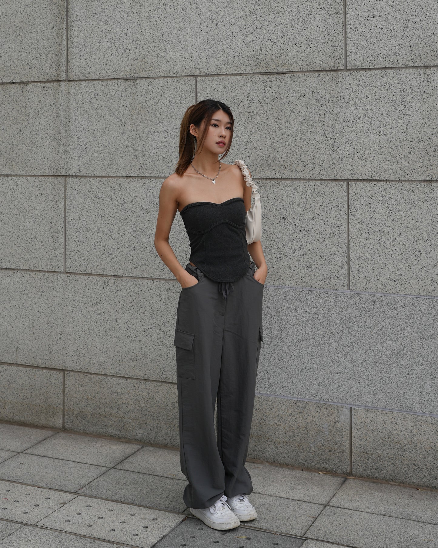 Heart shaped bustier top