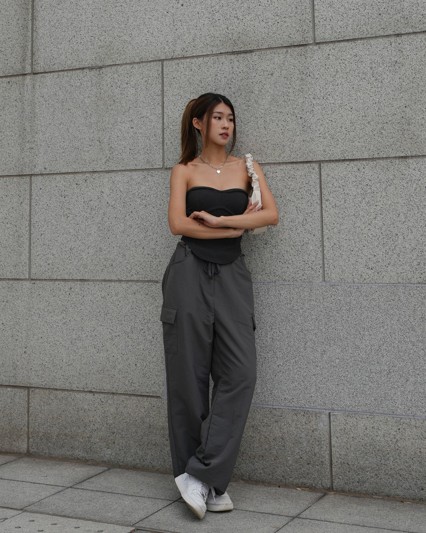 Heart shaped bustier top