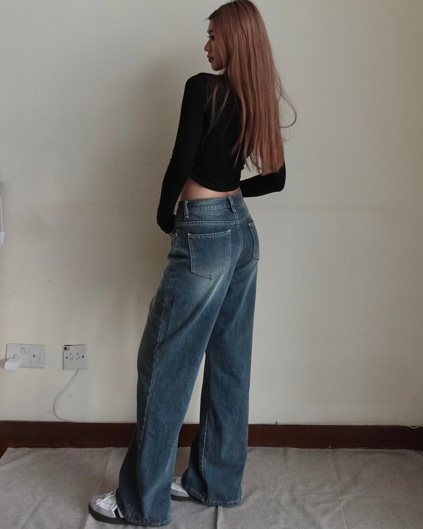 Annika wide leg jeans