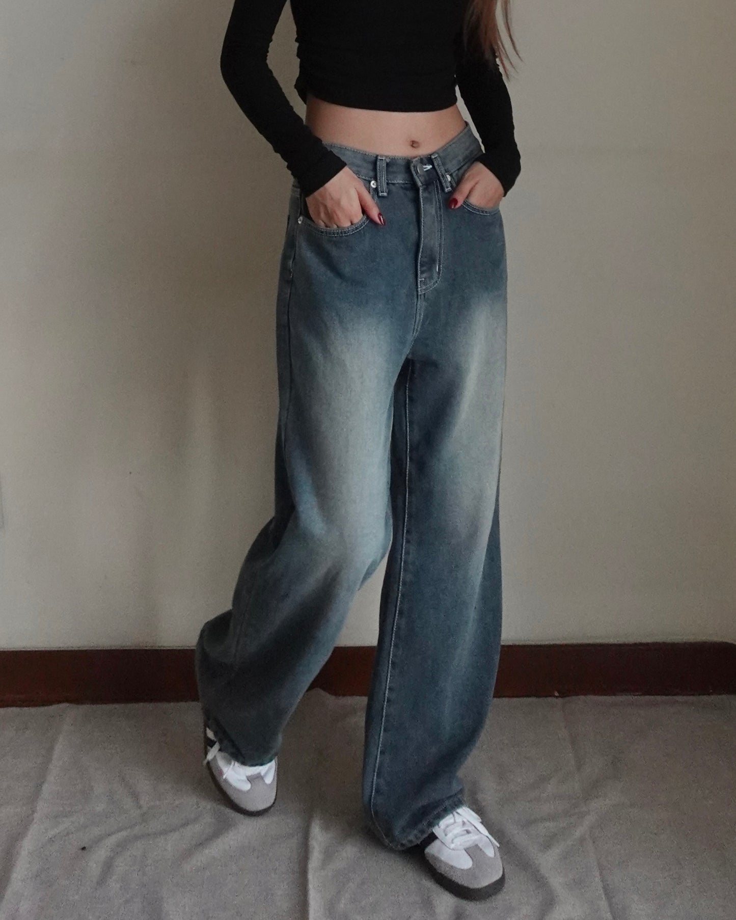 Annika wide leg jeans