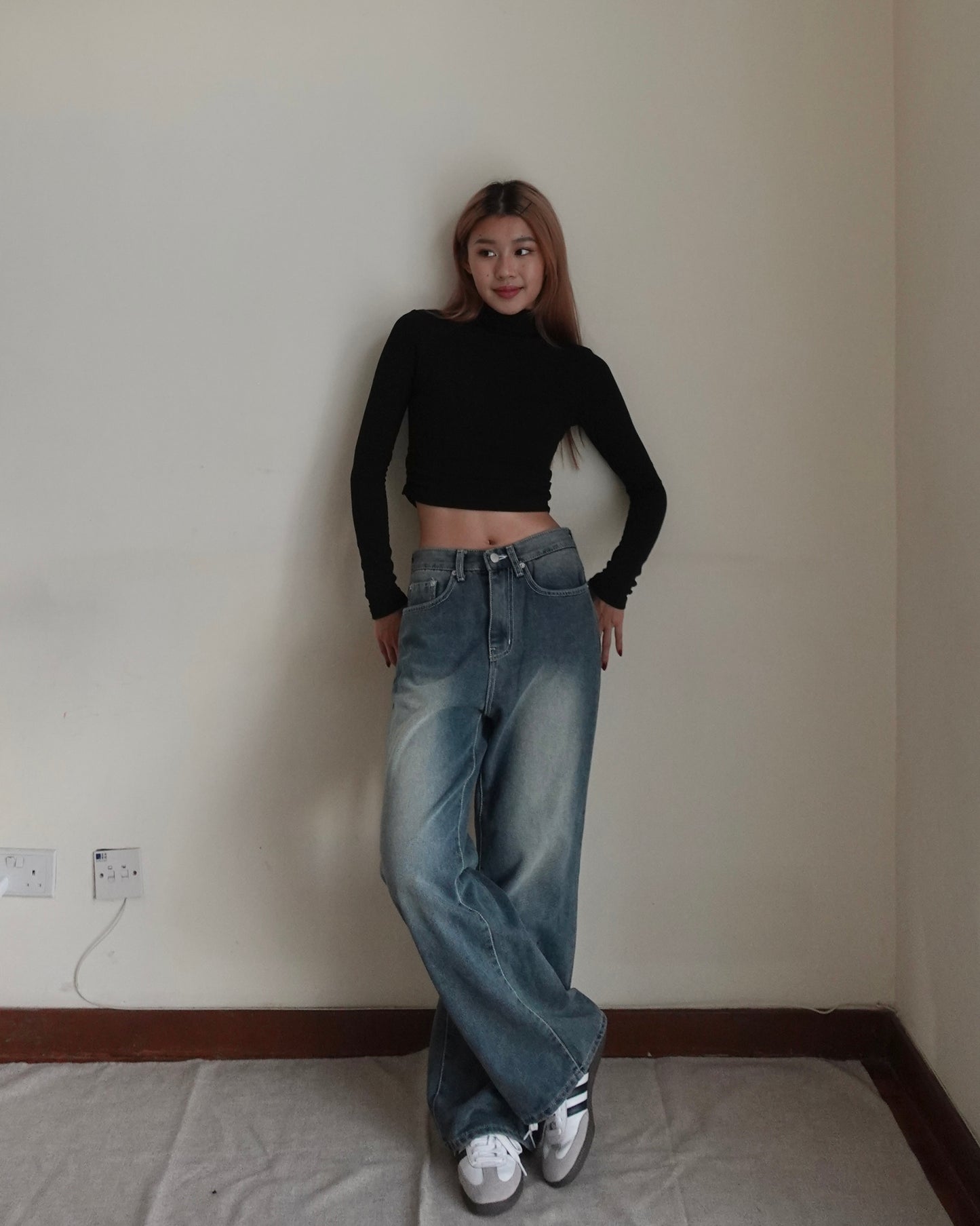 Annika wide leg jeans