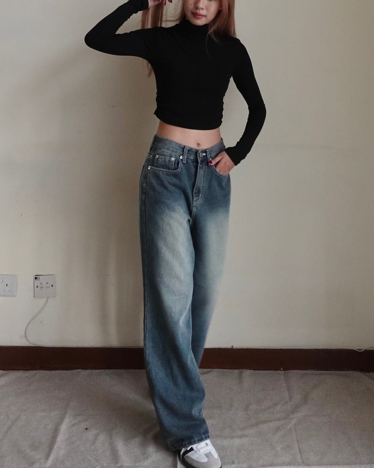 Annika wide leg jeans