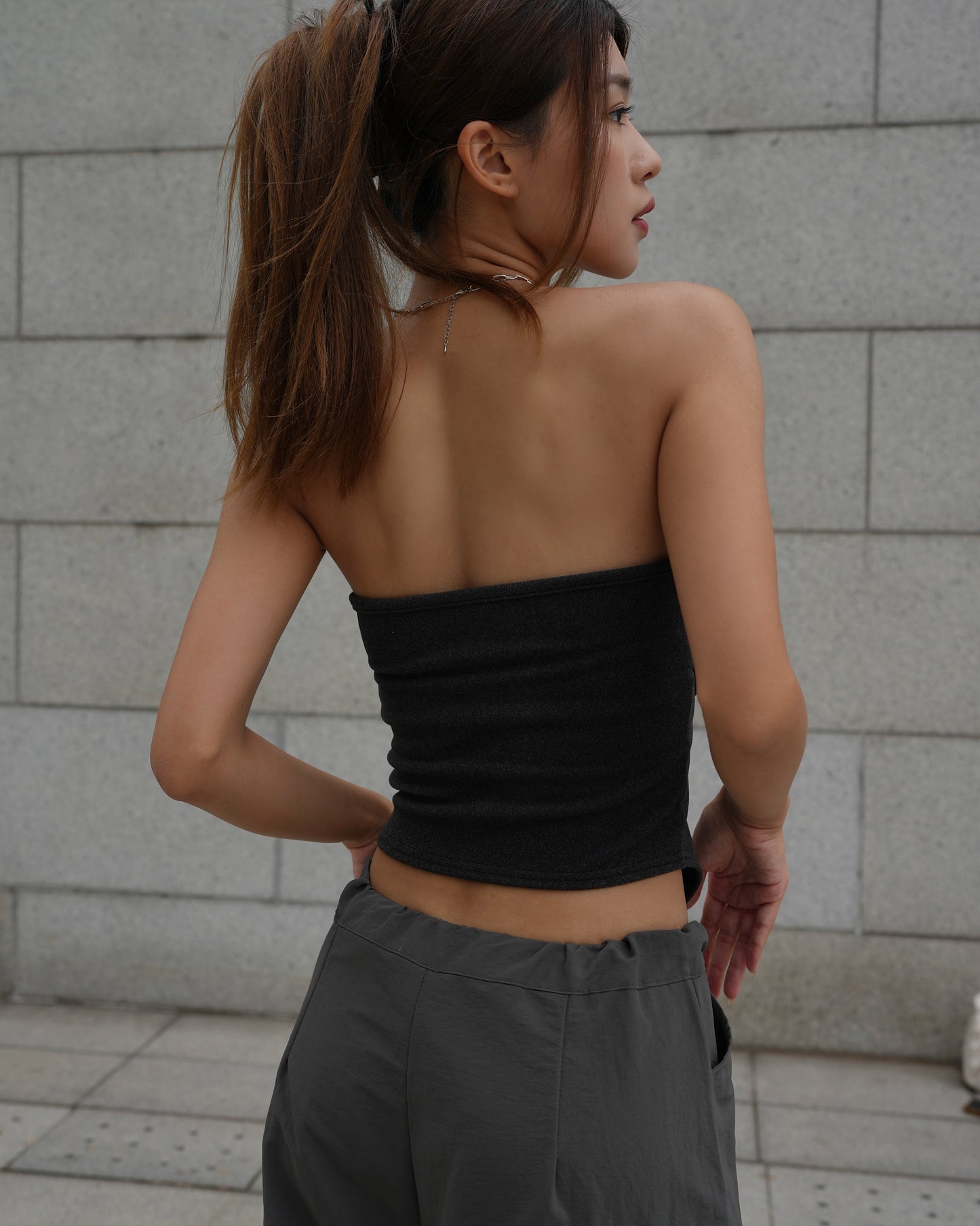 Heart shaped bustier top