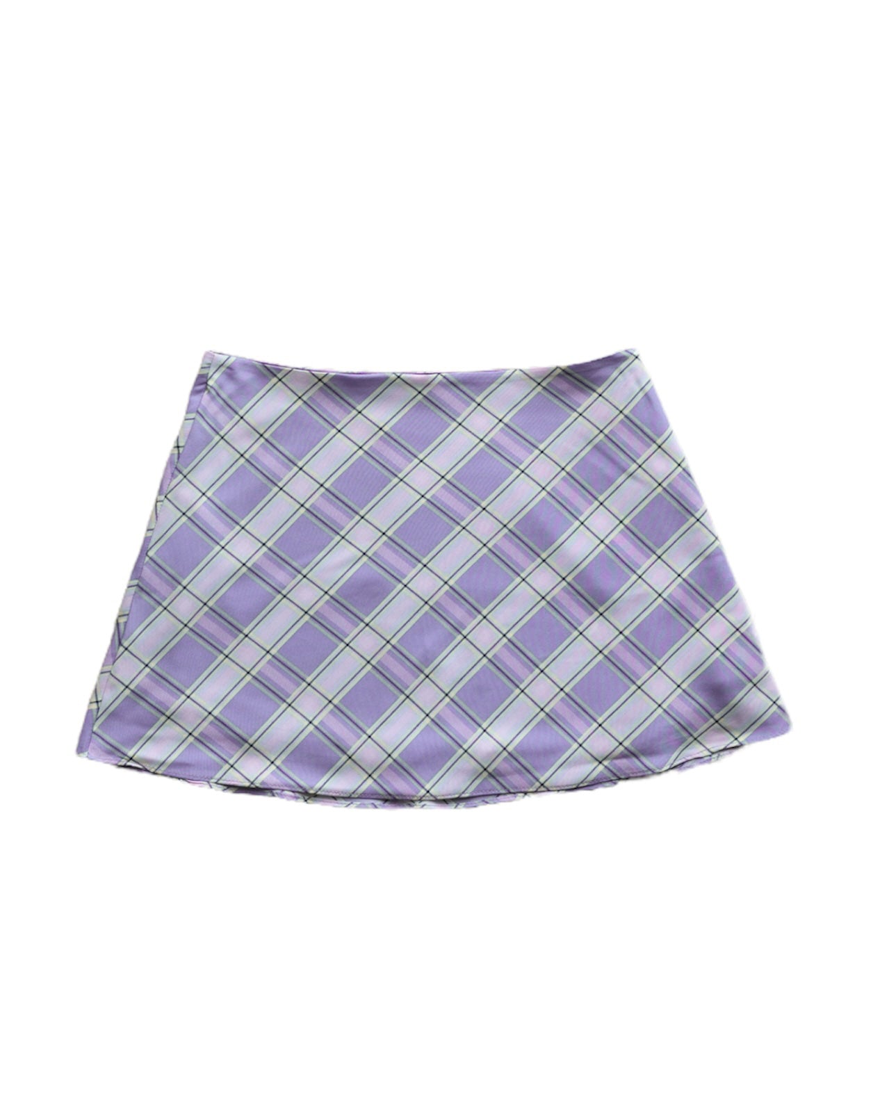 Y2k plaid mini skirt