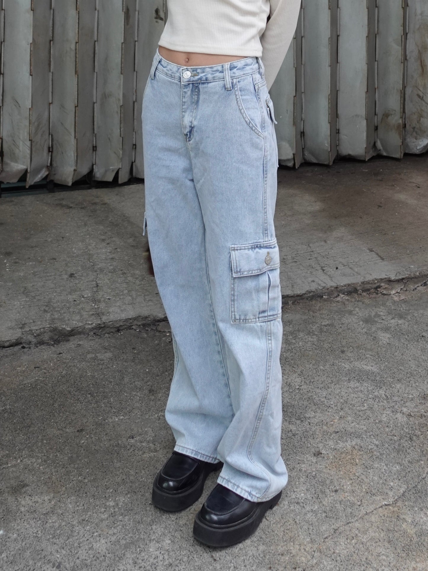 Cargo jeans (2 color)