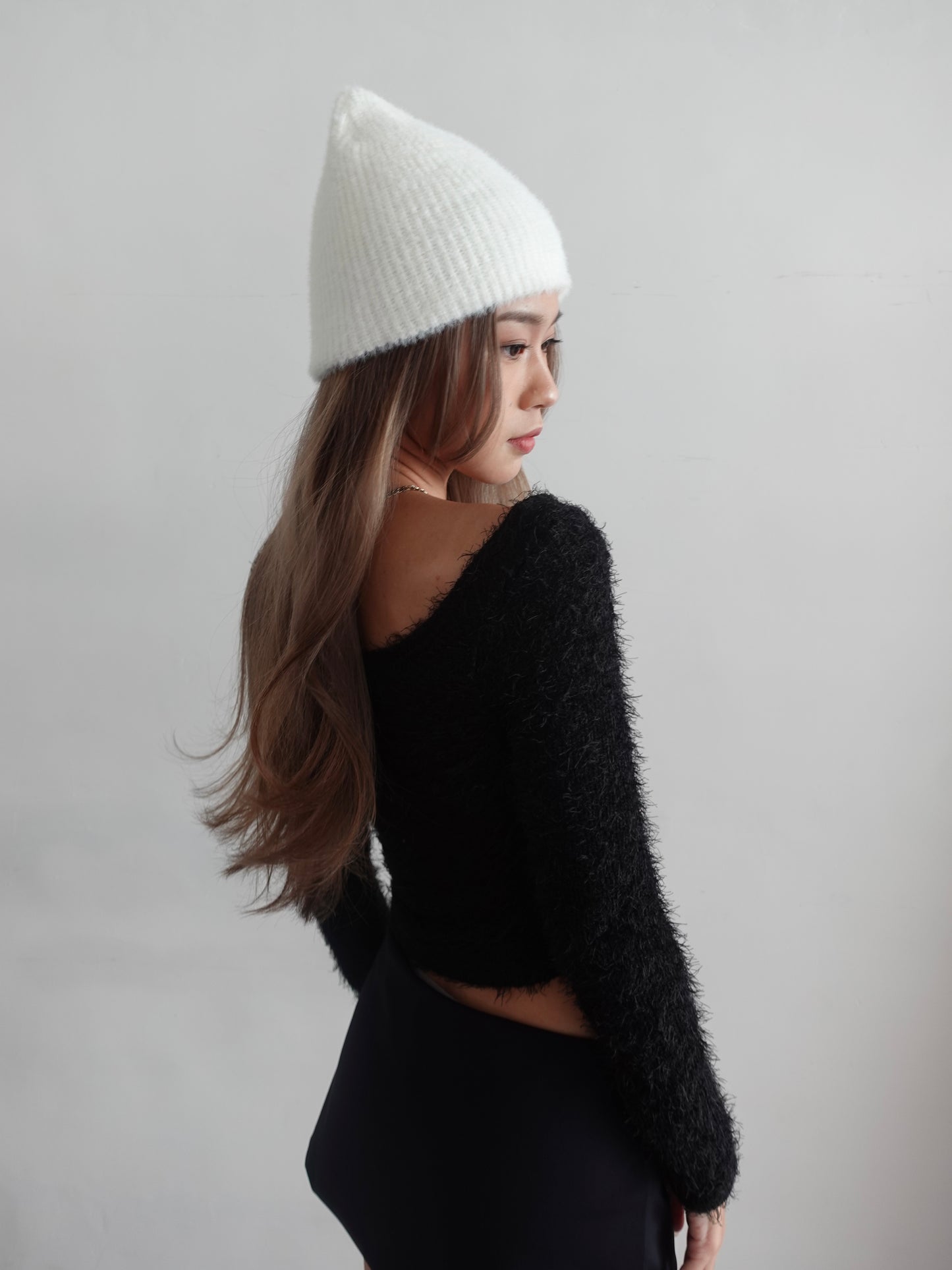 Fluffy beanie