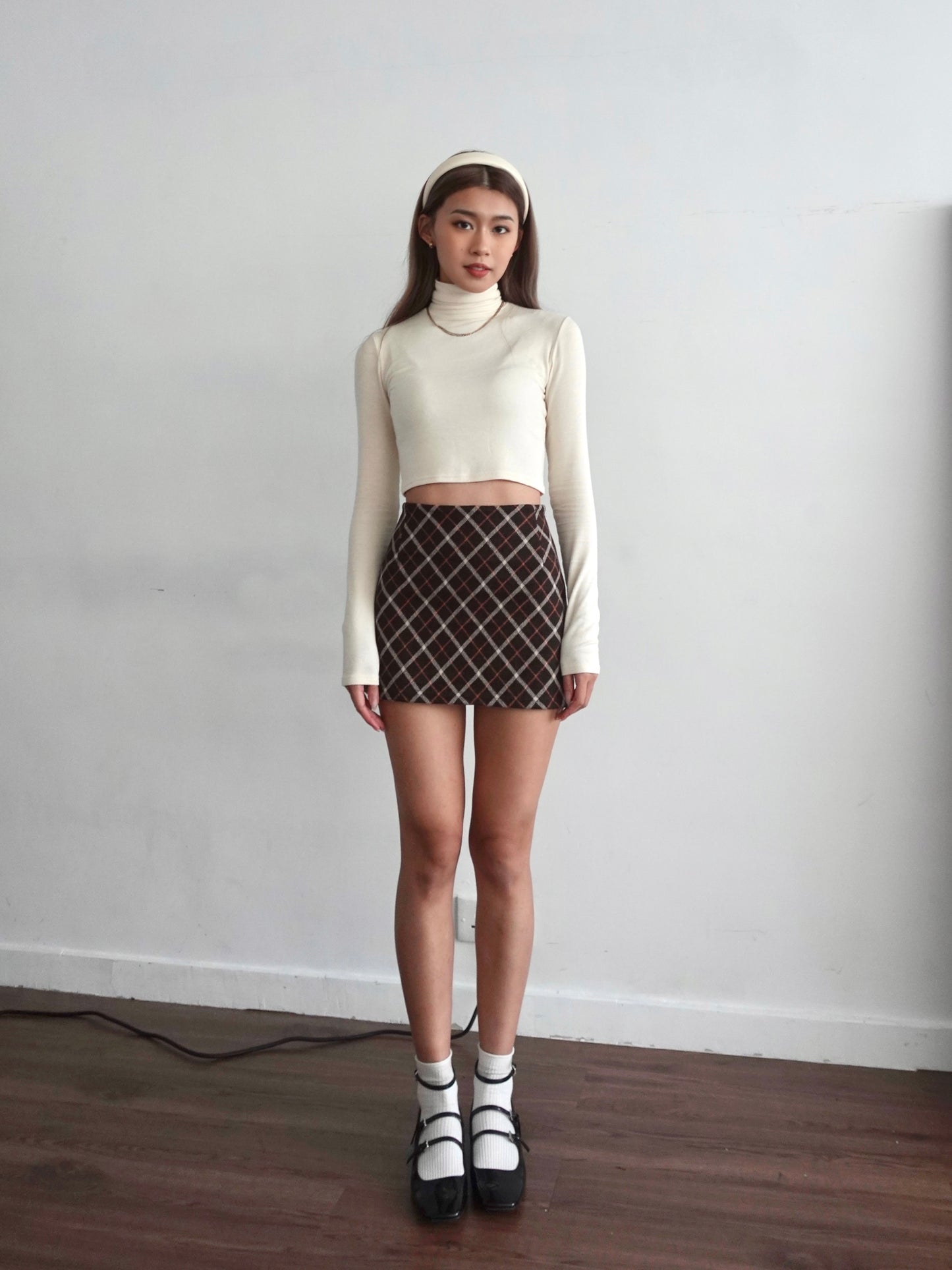 Must-have slim fit crop tee