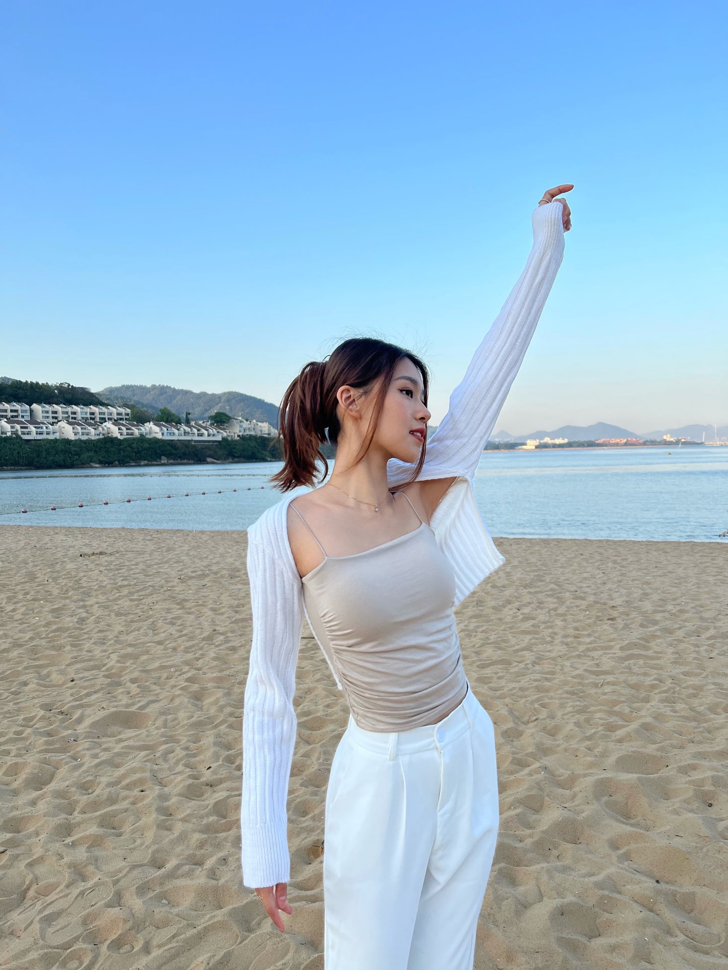 Padded ruched tank top ( 3 colors )