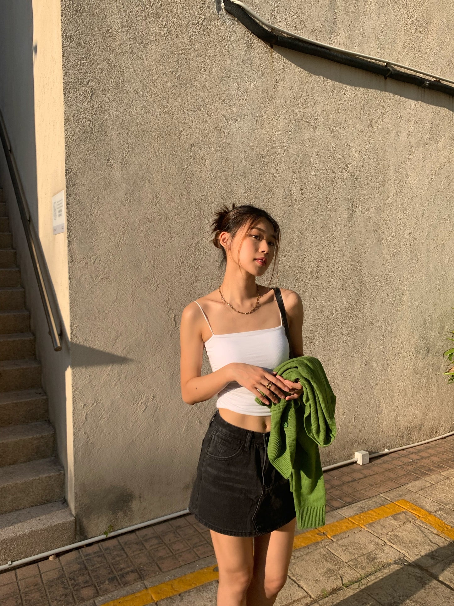 Padded ruched tank top ( 3 colors )