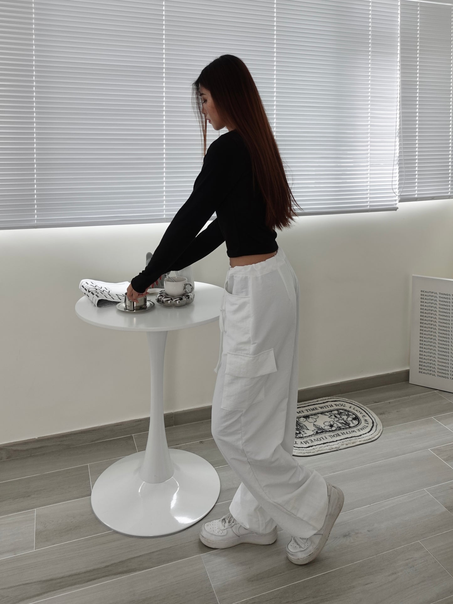 Parachute cargo pants