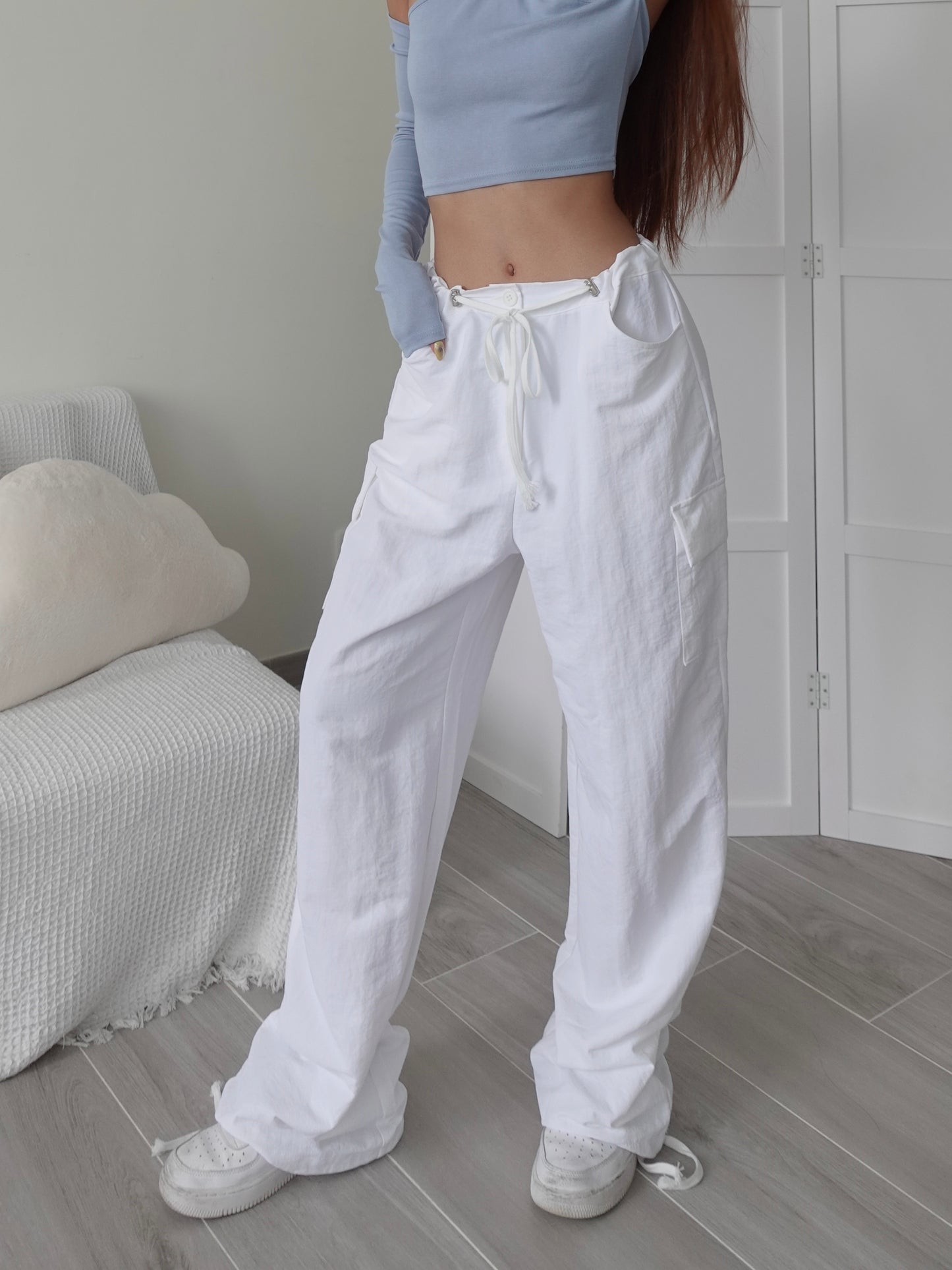 Parachute cargo pants